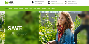 Agriculture WordPress Themes