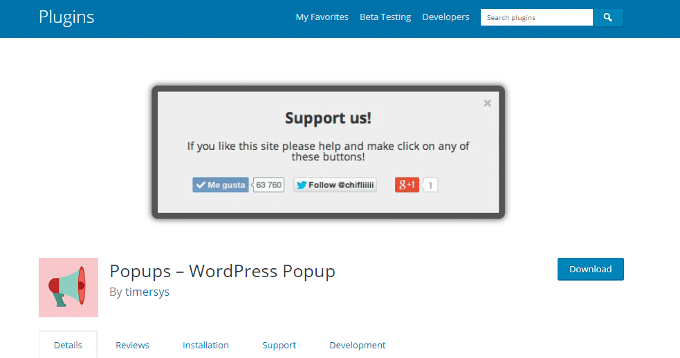 WordPress Popup Plugins
