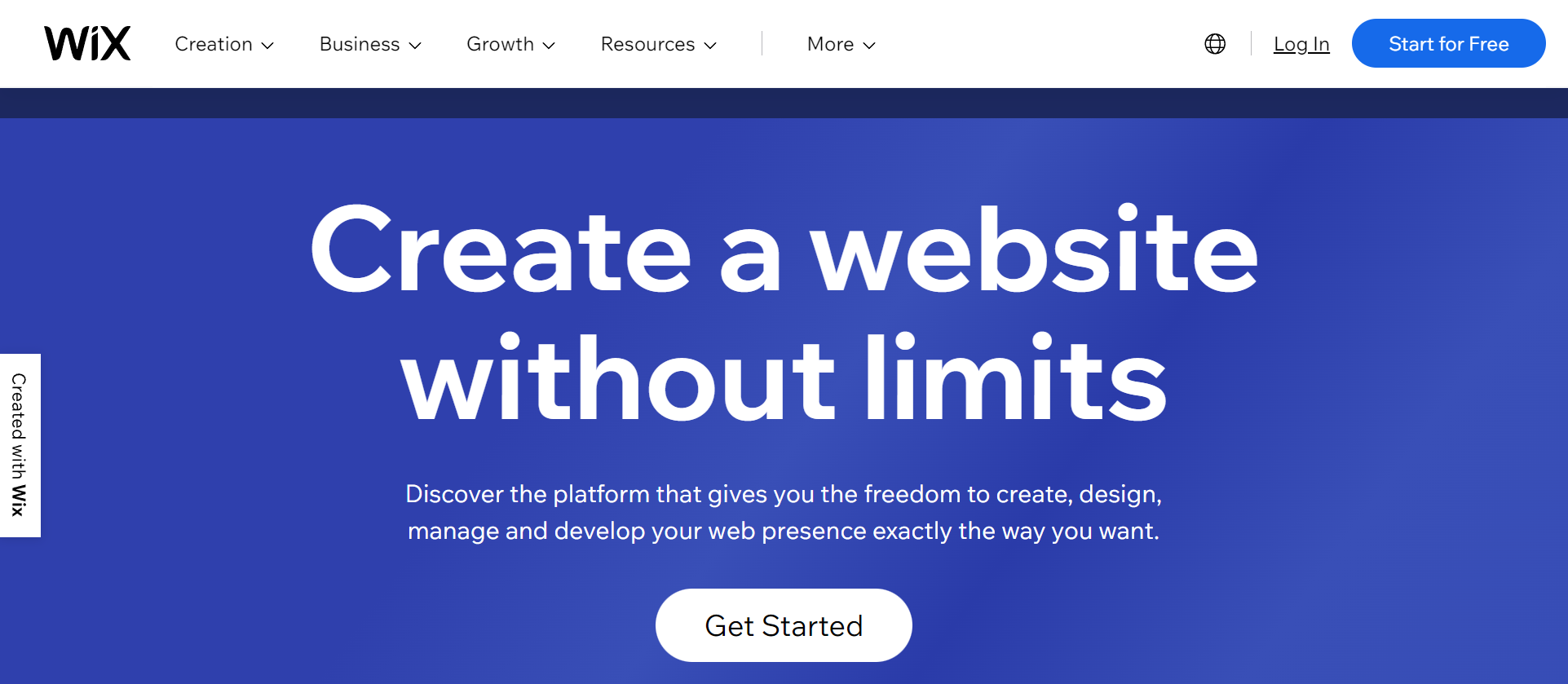 Wix website builder