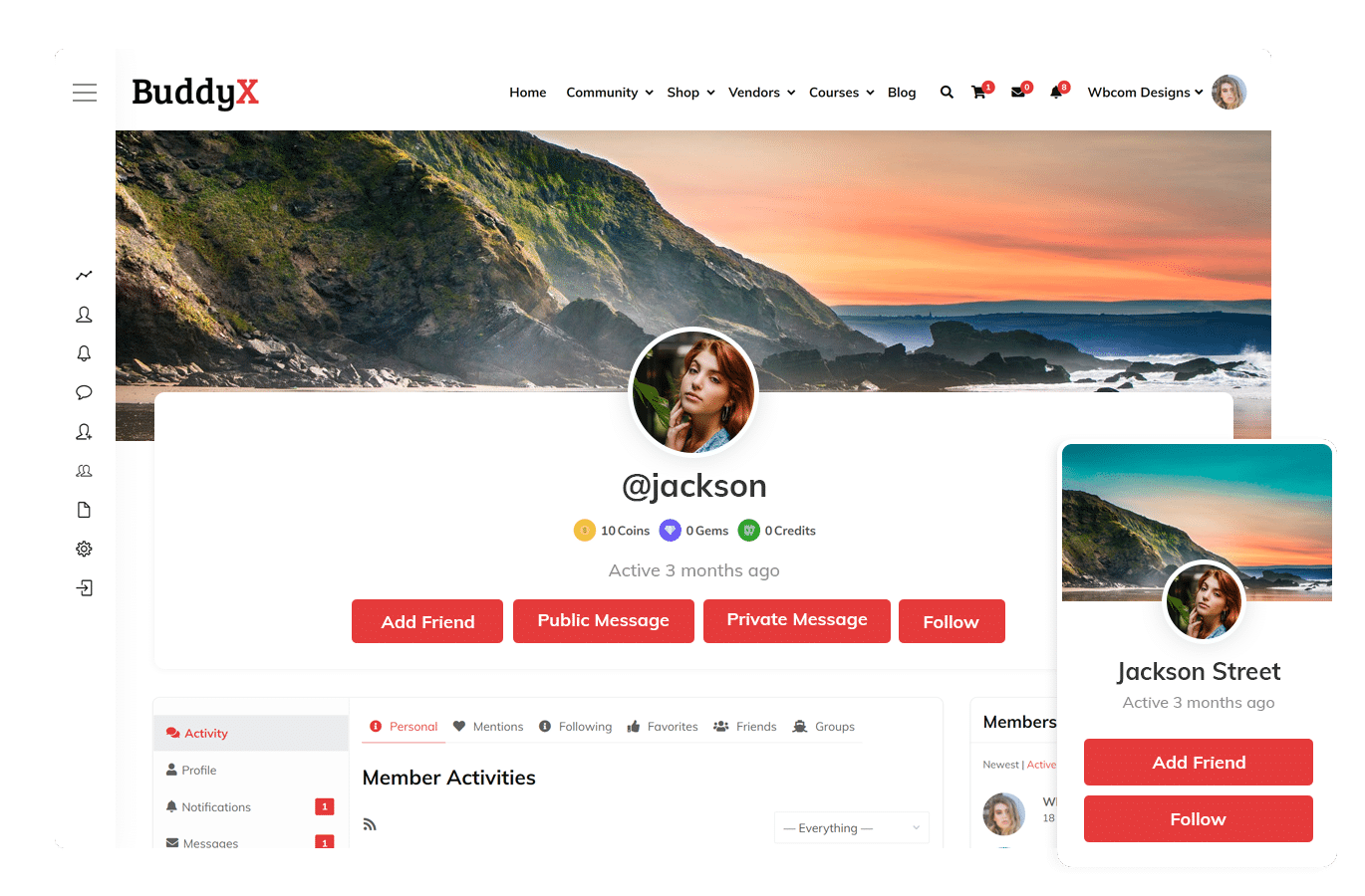 Social Networking Theme