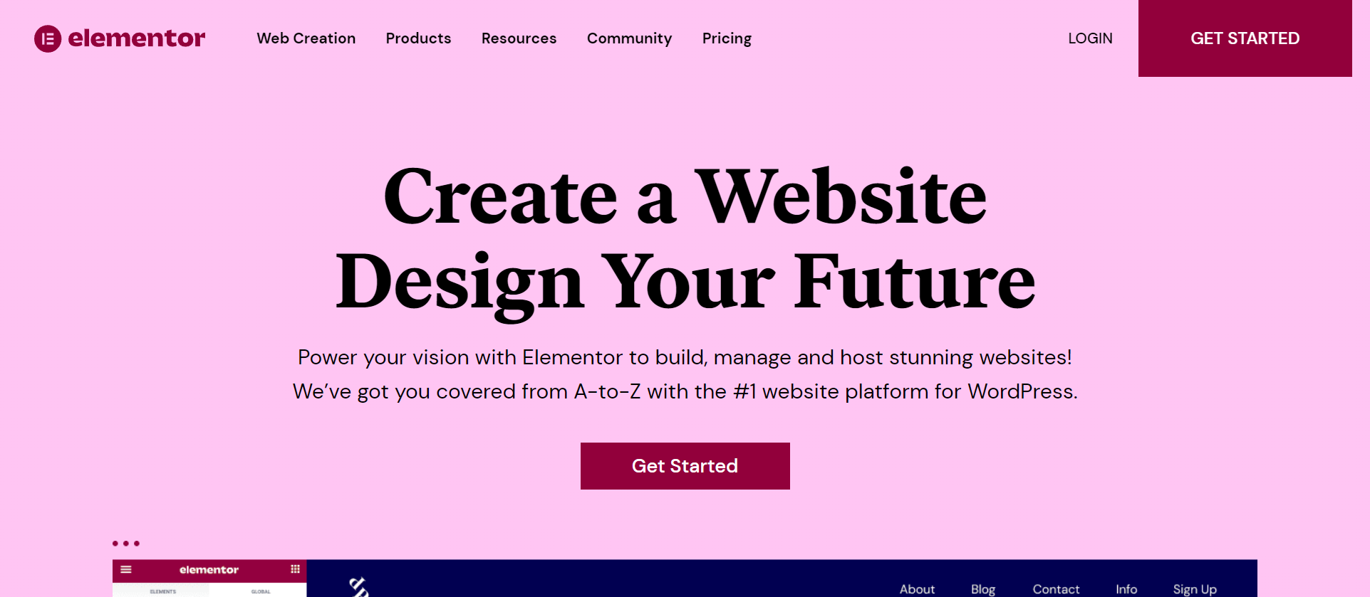 elementor page builder