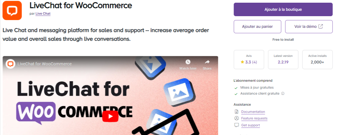Live Chat-WooCommerce Customer Support Plugins