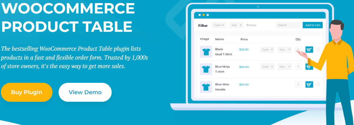 WOOCOMMERCE PRODUCT TABLE- WooCommerce Composite Products Plugins