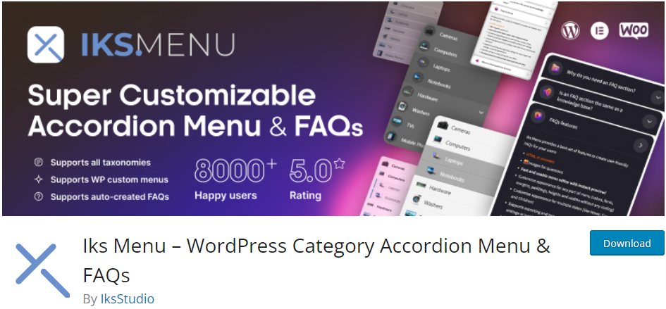 WPB Accordion Menu- WooCommerce Category Accordion