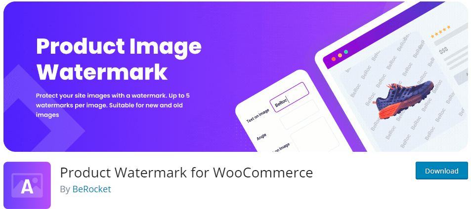 Product Watermark for WooCommerce- WooCommerce Watermark Plugins