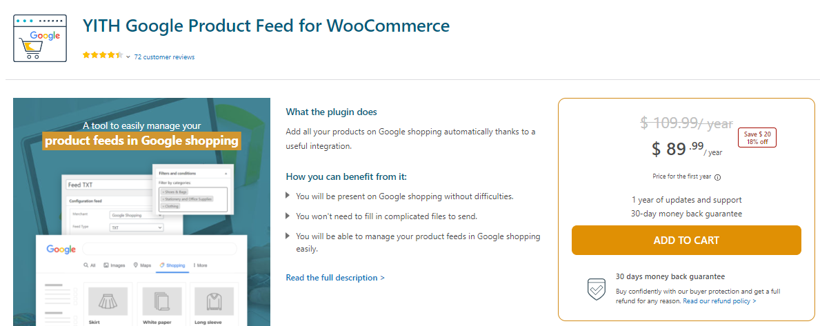 CTX Feed Pro- Woocommerce Google Product Feed