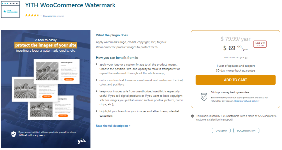 YITH WooCommerce Watermark