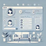 DALL·E 2024 07 17 18.30.45 A simple clean and modern forum interface with a focus on user profiles notifications and a discussion thread. The design should be minimalistic