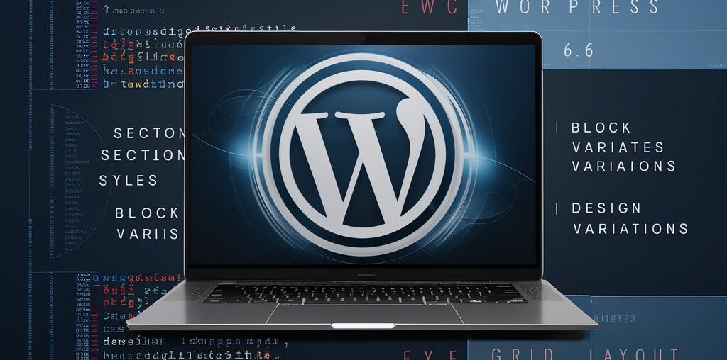 a modern sleek laptop displaying the wordpress 6 6 VtUJ3smJSgyiamPCsncZuQ oBGM8M6UTAK3XNBlIEOlsw
