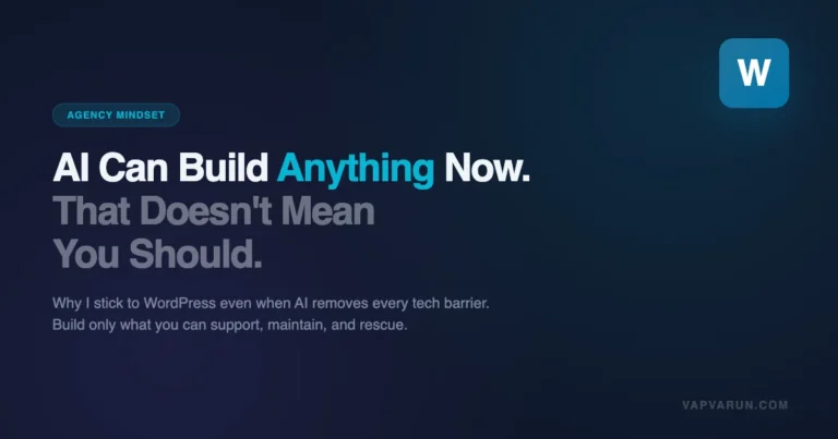 AI can build anything now - that does not mean you should